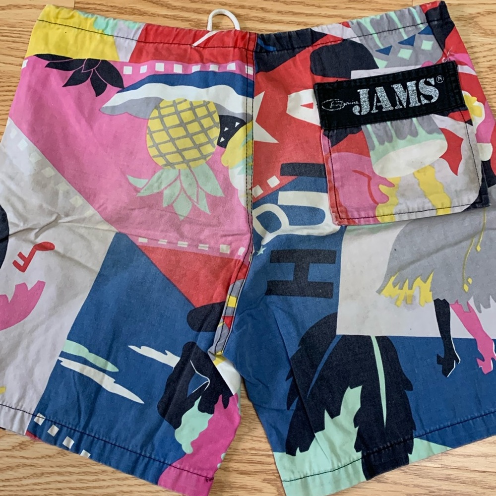 JAMS Vintage shorts hula size small